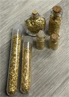 (6) Bottles of Gold Flake/Leaf Gold #2