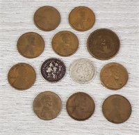 Variety Of Obsolete Coins