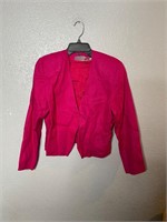 Vintage Nordstrom Linen Pink Jacket
