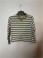 Vintage Y2K striped polo juniors