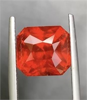 Natural Mandrin Orange Spessartite Garnet  - Certi