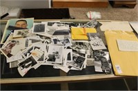VINTAGE WWII PHOTOS AND LETTER