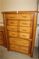 OAK SIX DRAWER CHEST