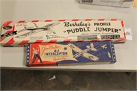 1940'S MODEL AIRPLANE BOXES ONLY