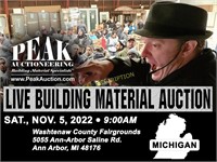 Michigan Peak Building Material Auction