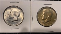 1968 Kennedy Half Dollars
