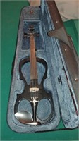 Black Cecillio Electric Violin