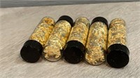 (5) Vials Of Gold Leaf Foul Flakes #3