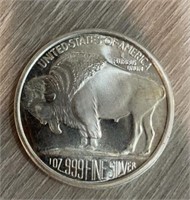 (1) 2015 Silver Buffalo Round #4