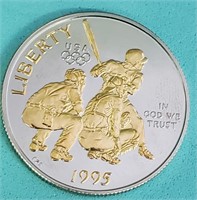 1995 Atlanta Half Dollar