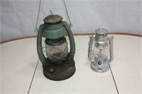 Vintage Kerosene Lantern & Lantern Flash Light