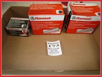 Three boxes of new RAM set fasteners