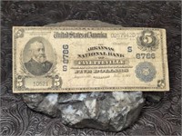 1907 Arkansas Nat'l Bank of Fayetteville $5 Note