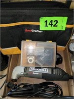 ROCKWELL SONIC CRAFTER W/ BAG & ACCESSORIES