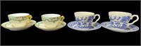 Sets of Tea Cups and Saucers