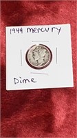 1944P Mercury Dime