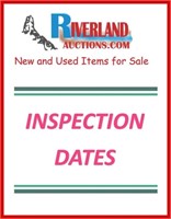 INSPECTION DATES & TIMES