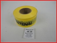New roll of caution tape Fastenal brand
