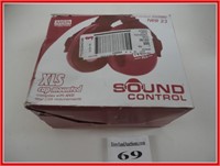 New MSA XLS cap mounted sound control ear muffs