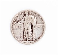 Coin 1921-P Standing Liberty Quarter, F