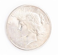 Coin 1923-S Peace Dollar, Gem BU