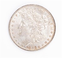 Coin 1878-P, Rev of '79 Morgan Silver Dollar,Ch BU