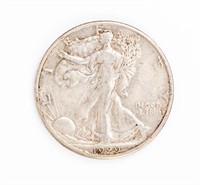 Coin 1929-S Walking Liberty Half Dollar, XF