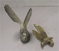 2 Vintage Metal Eagles