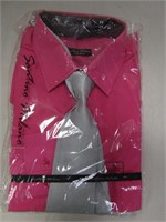Santino Milano Shirt & Tie (NEW!) - SZ: M