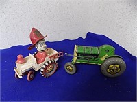 2 Litho Early Tin Toys AS IS