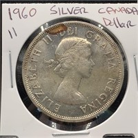 1960 SILVER CANADIAN DOLLAR