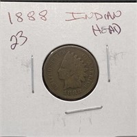 1888 INDIAN HEAD PENNY / CENT