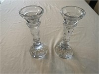 ROYAL LIMITED CRYSTAL TULIP CANDLE HOLDERS