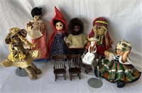 Ethnic & Anne of Green Gables Dolls, r  - A