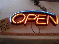 Lighted Open Sign - 24" / Works!