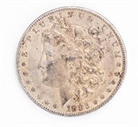 Coin 1882- O/S Morgan Silver Dollar, XF+