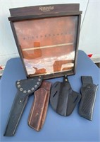 Remington Display case with Holsters