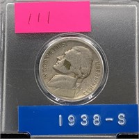 1938-S JEFFERSON NICKEL