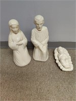 Ceramic Mary, Joseph and Jesus