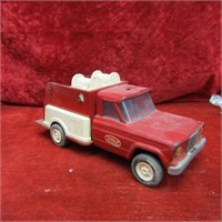 Tonka Pressed steel fire truck.