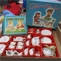 (2)Child's Tea sets. In original boxes.