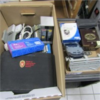 Office related items, cords, postal scale & more.