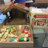 (2)Nativity scenes.