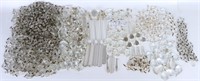 CRYSTAL CHANDELIER PIECES & PENDALOGUES VARIETY
