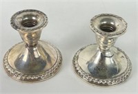 1901 Rogers Weighted Sterling Silver Candle Holder