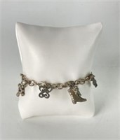 James Avery Sterling Silver Charm Bracelet