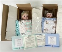 Ashton Drake Dolls in Original Boxes with COA
