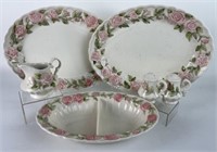 Vernonware by Metlox "Pink Rose" Service Pieces