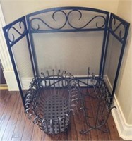 Metal Fire Screen and More