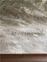 R. Thomson Seascape Acrylic on Canvas
